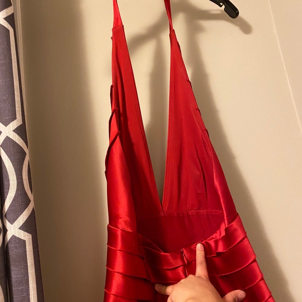 Red Cocktail Dress - Picture 4 of 4
